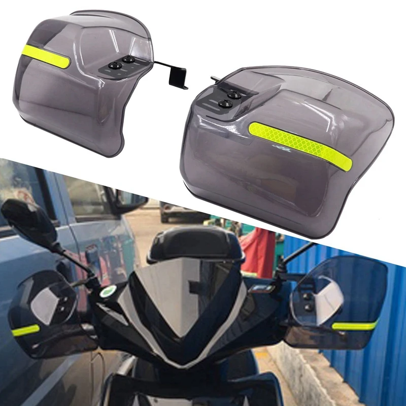 

Electric Motorcycle Modification Parts Windshield Handguard Windshield Rain Cover Handlebar Guard