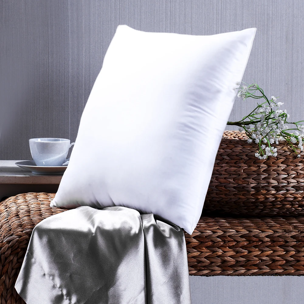 100% королевская стандартная атласная шелковая Мягкая шелковистая наволочка