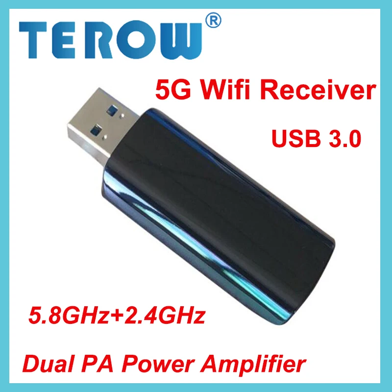 

1300 м беспроводной WIFI адаптер USB3.0 5,8 ГГц + 2,4 ГГц Двухдиапазонная сетевая карта IEEE802.11ac/a/b/g/n WIFI приемник Windows,MacOS,Linux