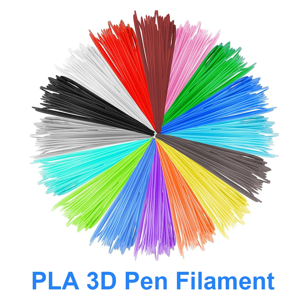 

100 Meter 1.75mm PLA Material Plastic Filament 3D Refill For 3 D Pen School Drawing Printer Kids Gift Pencil 3D pen special
