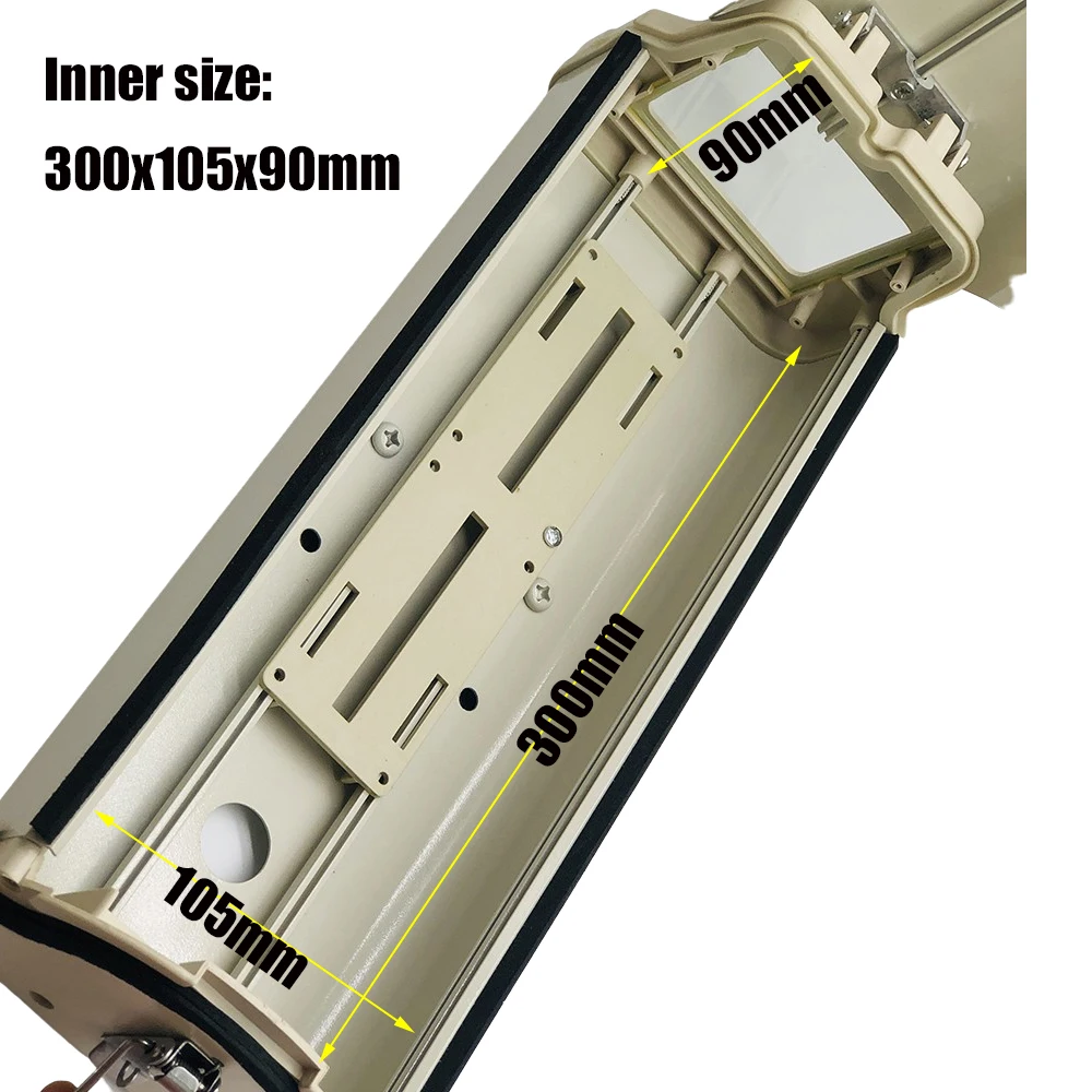 Корпус для наружной и внутренней камеры видеонаблюдения 370x145x110 мм 12 дюймов