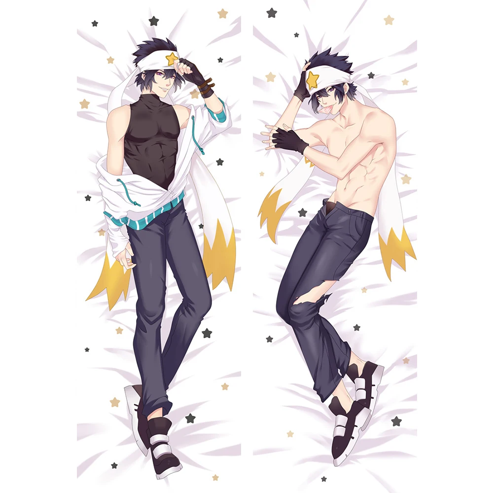 

Чехол для подушки в стиле аниме, индивидуальный чехол для обнимающей подушки, чехол для подушки в японском стиле аниме, украшения для подуше...