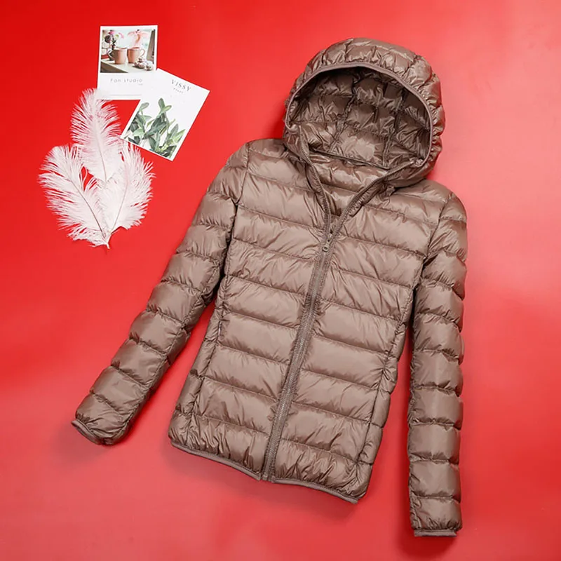 Женская куртка 2020 зимнее пальто на утином пуху парка куртки карамельных цветов