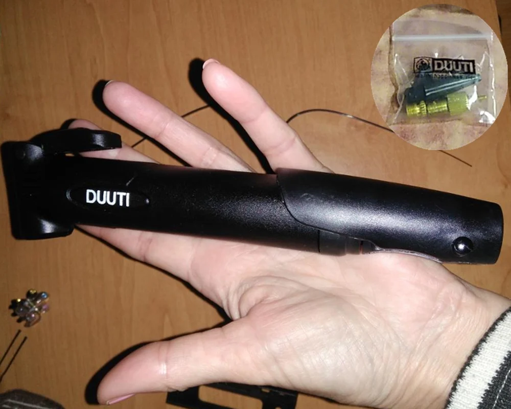 Насос велосипедный DUUTI многофункциональный портативный воздушный насос для