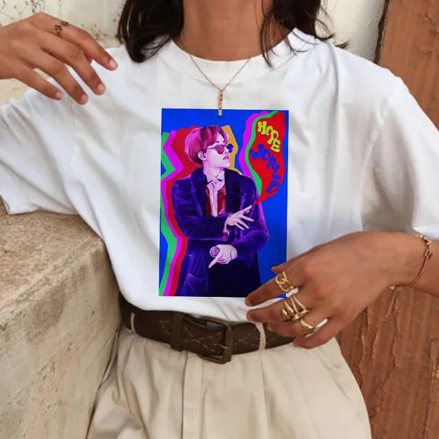 ERNESTNM летняя Горячая распродажа Повседневная Свободная Женская футболка размера