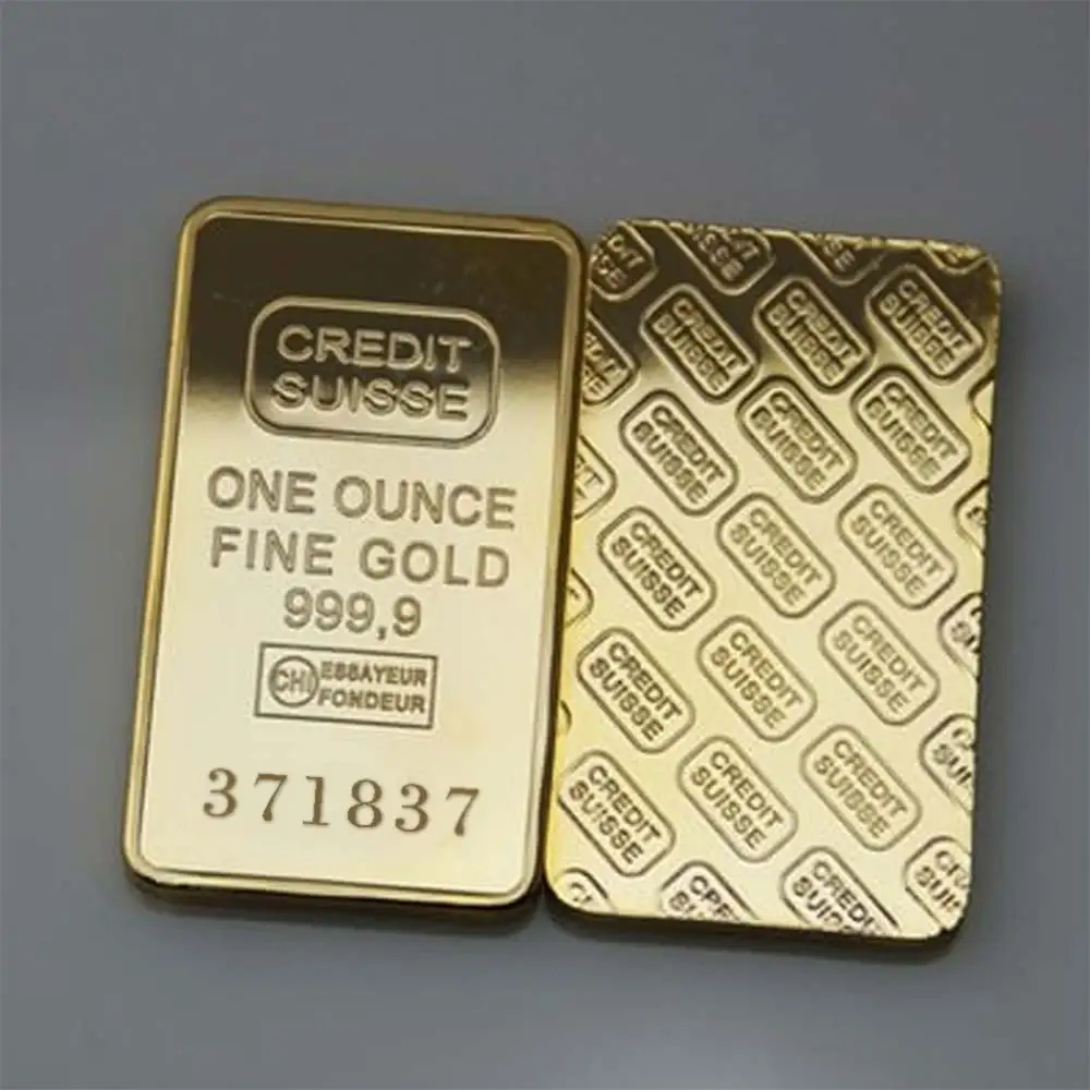 Реплика с покрытыем цвета чистого 24 каратного золота Юбилейные монеты слоистых