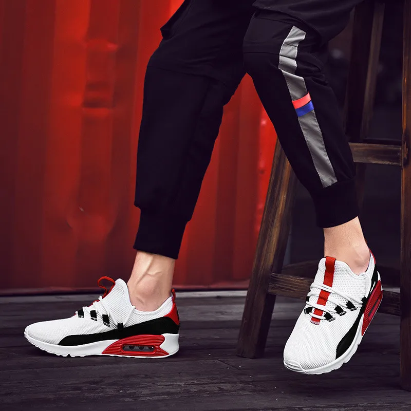 Новые кроссовки из сетчатого материала для мужчин и женщин 2020 летние бега