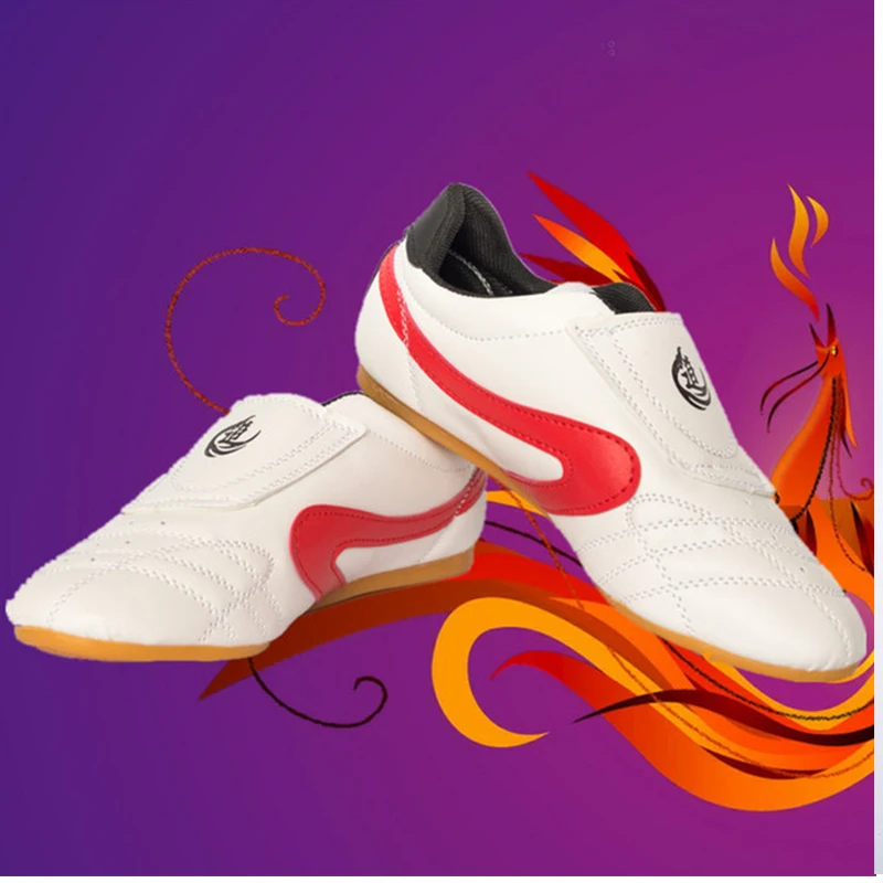 

Breathable White Taekwondo Shoes Kung Fu Shoes Wushu Taichi Karate Martial Arts Wrestling Fighting Sneakers