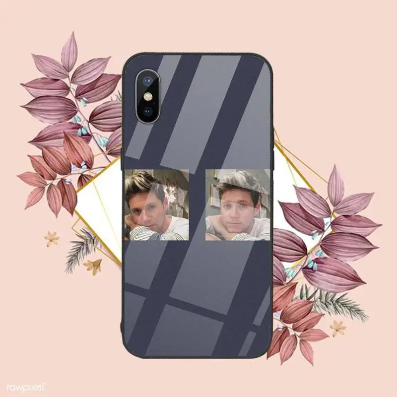 

niall horan Phone Case Tempered glass For iphone 6 6S 7 8 plus X XS XR 11 12 mini PRO MAX