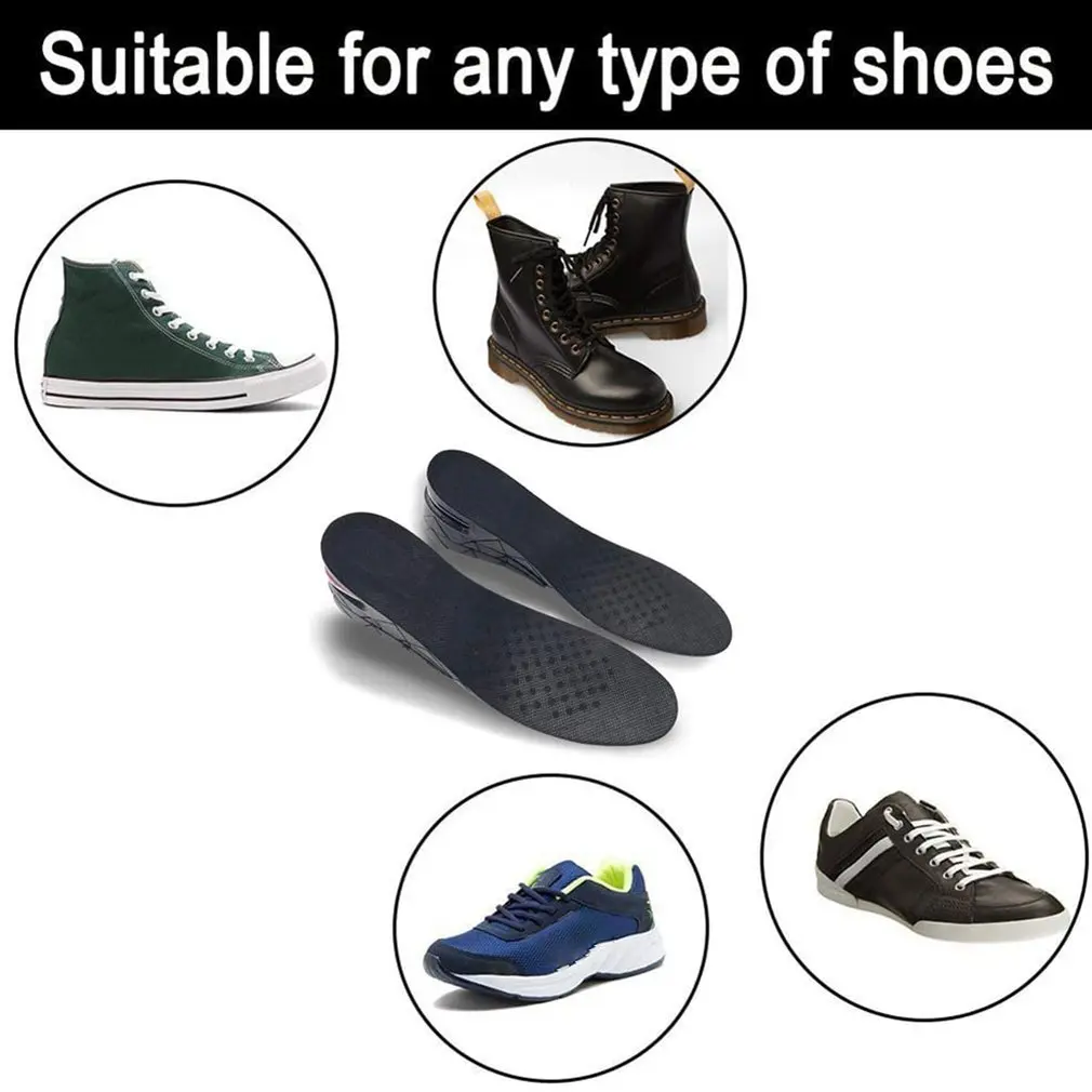 

Invisible Height Increase Insole For Feet 7.5cm Height Lift Adjustable Cut Shoe Heel Insert Taller Height Insole For Outdoor