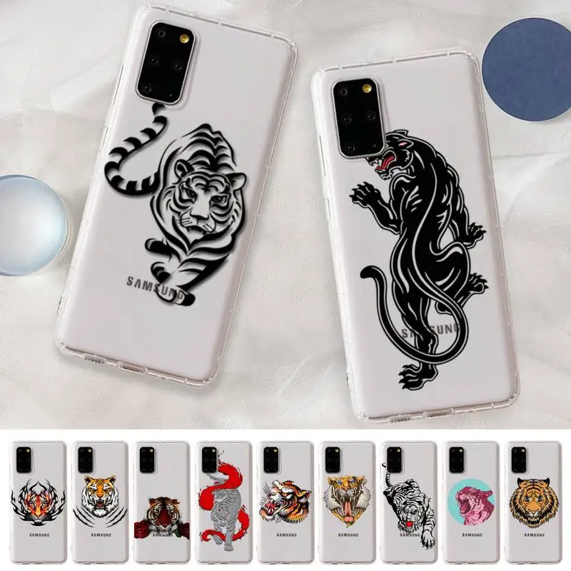 

Tiger Phone Case For Samsung A 10 20 30 50s 70 51 52 71 4g 12 31 21 31 S 20 21 plus Ultra