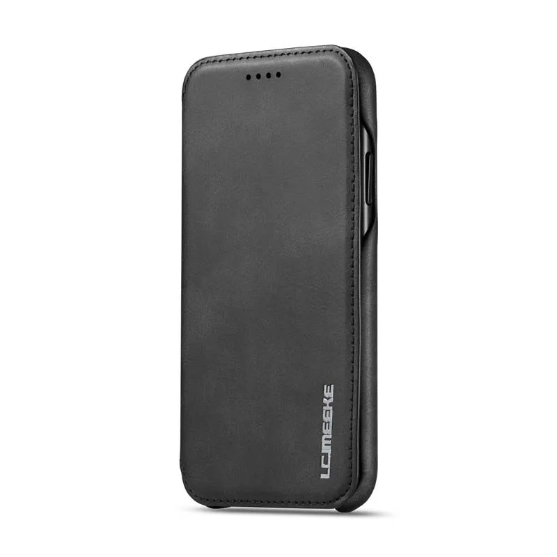 Роскошный флип кожаный чехол для iphone 11 11pro 11proMax чехол для телефона с отделением для карт, на магните стоячий кейс-держатель Fundas KS0339