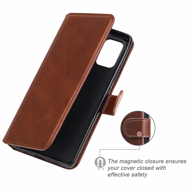 Кожаный чехол-кошелек с откидной крышкой для Samsung Galaxy M51 A21s M31 A71 A51 S20 FE Fan Edition J7 J5 J3