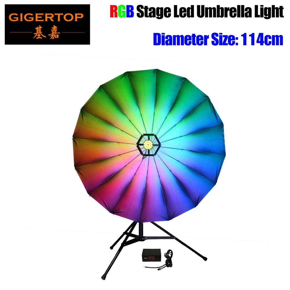 Зонт для сценсветильник Gigertop 25 дюймов с управлением DMX 512|Эффект освещения сцены| |