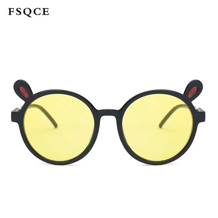 FSQCE 2020 классические новые детские солнцезащитные очки кошачий глаз модные для