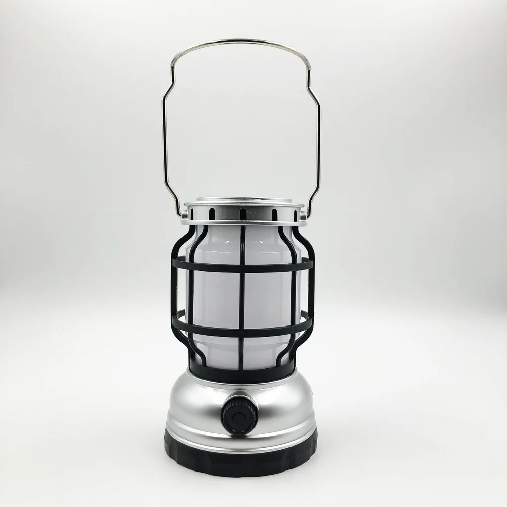 

Solar Camping Lantern USB Rechargeable Battery 300 Lumens LED Light Source Powerful Portable Outdoor Camping Lanterns Tent Lamp