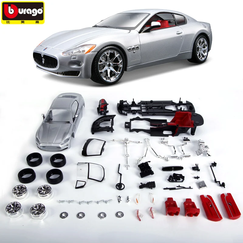 

Bburago 1:24 Maserati, авторизованный производитель, модель автомобиля из сплава, декоративная коллекция, игрушечные инструменты