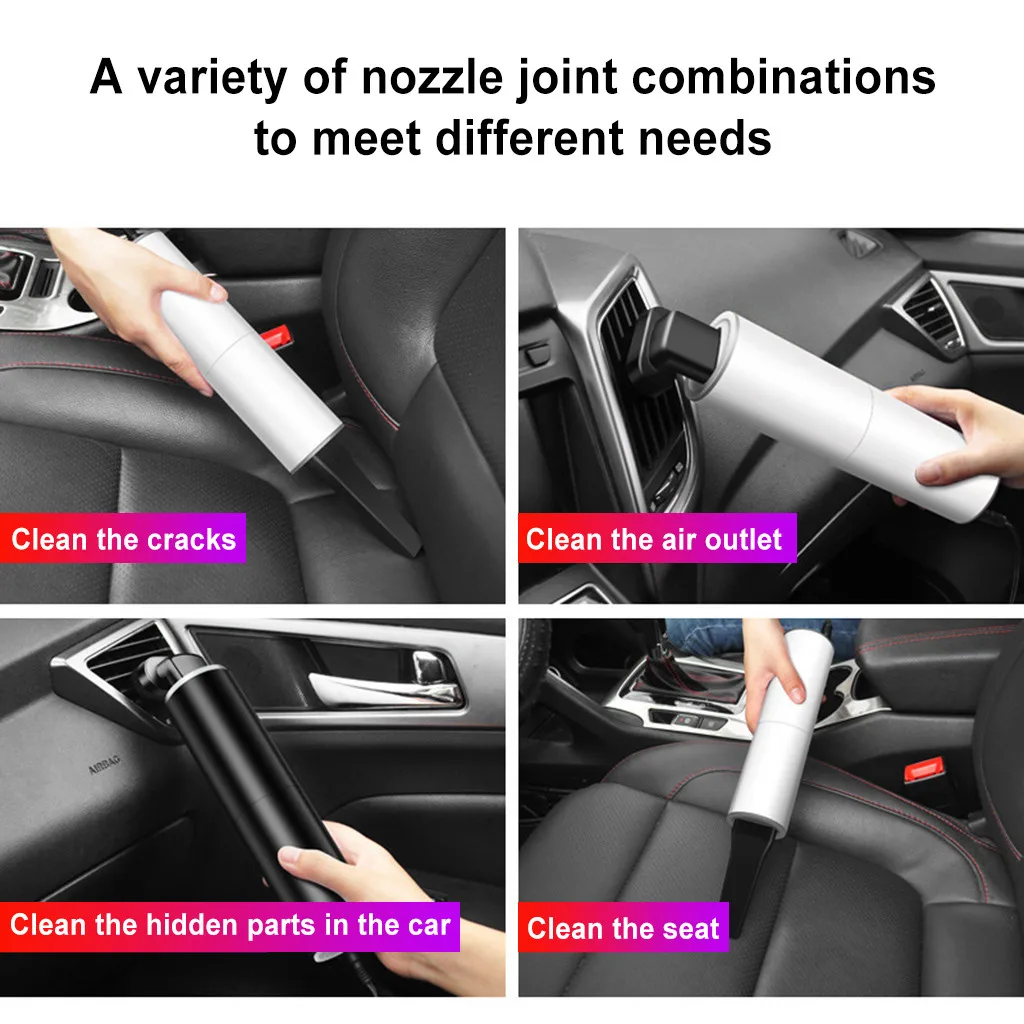 Автомобильный мини-пылесос для сухой и влажной уборки 120 Вт | Автомобили