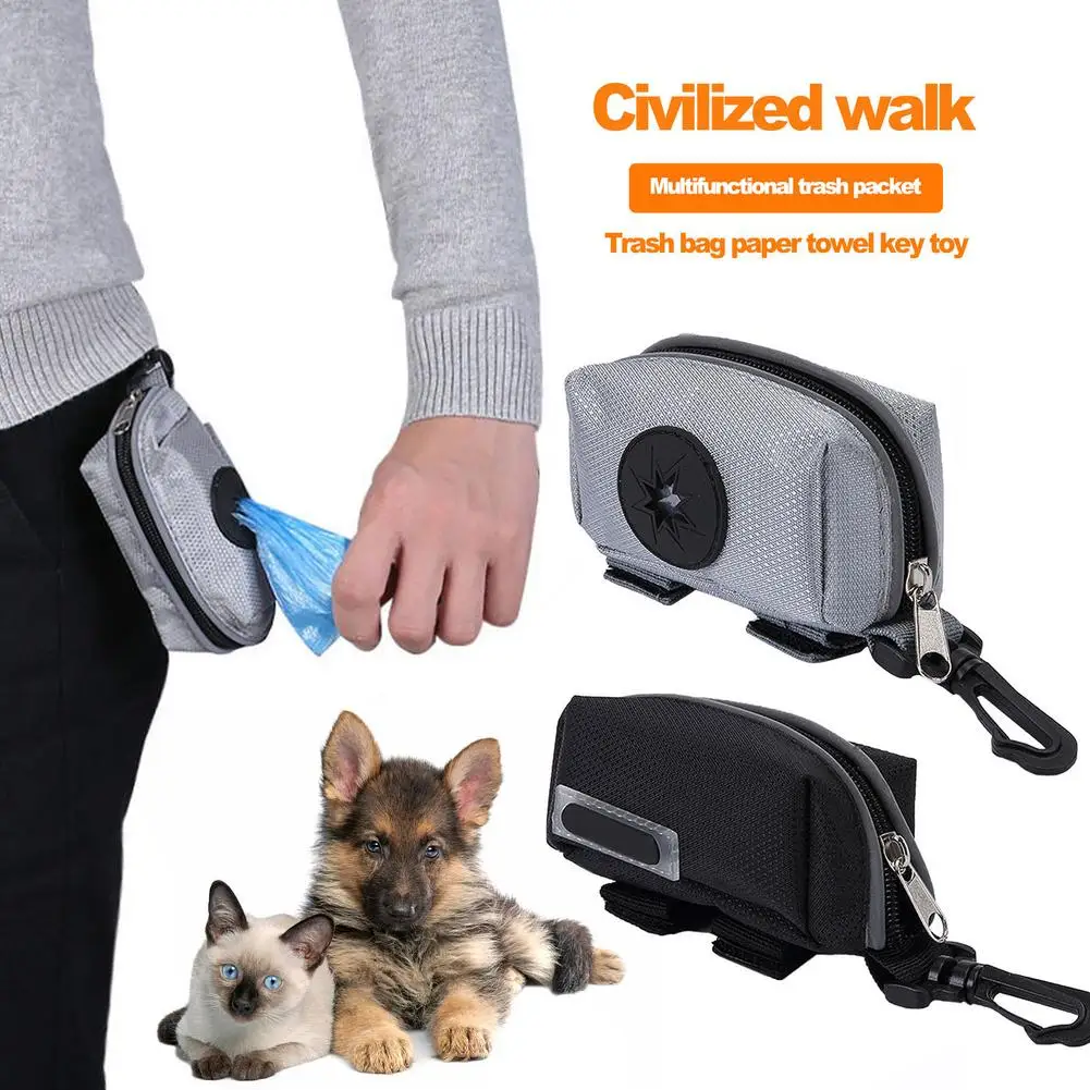 

Poop Bag Dispenser Dog Poop Bag Dispenser Pet Waste Bag Dispenser Large Storage Dog Waste Bag Holder Leash Attachment Dog Bag