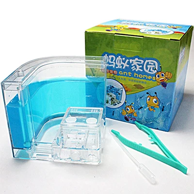 

Ants Farm Ants House Castle Transparent Insects Terrarium Ant Cage Insects Observed Box Nursery Ecological Educational Model Toy