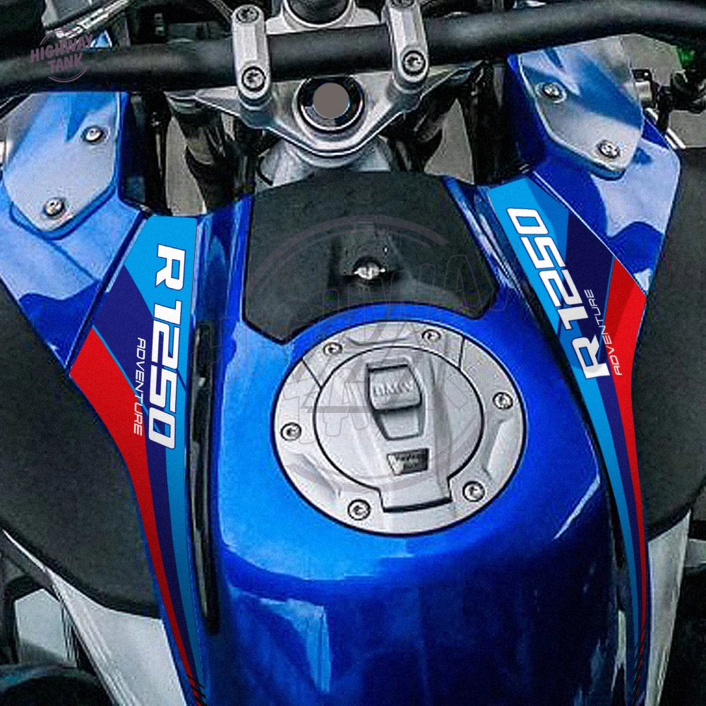 Almohadilla para tanque de combustible de motocicleta, funda adhesiva para BMW Motorrad R1200GS R1250GS Adventure 2014-2018