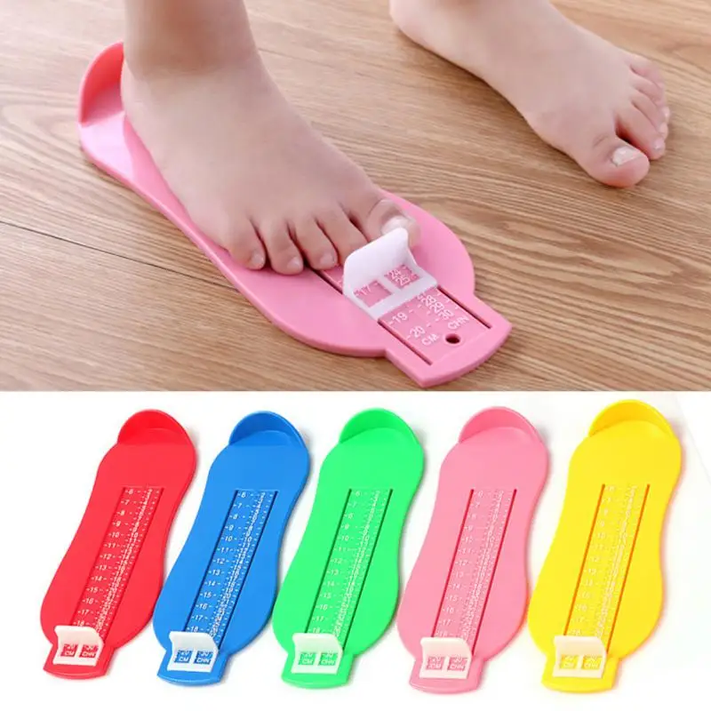 Baby Kid Foot Measure Shoes Size Tool 0-5Y Baby Foot Measuring Ruler Toddler Shoes Fittings Gauge foot measure