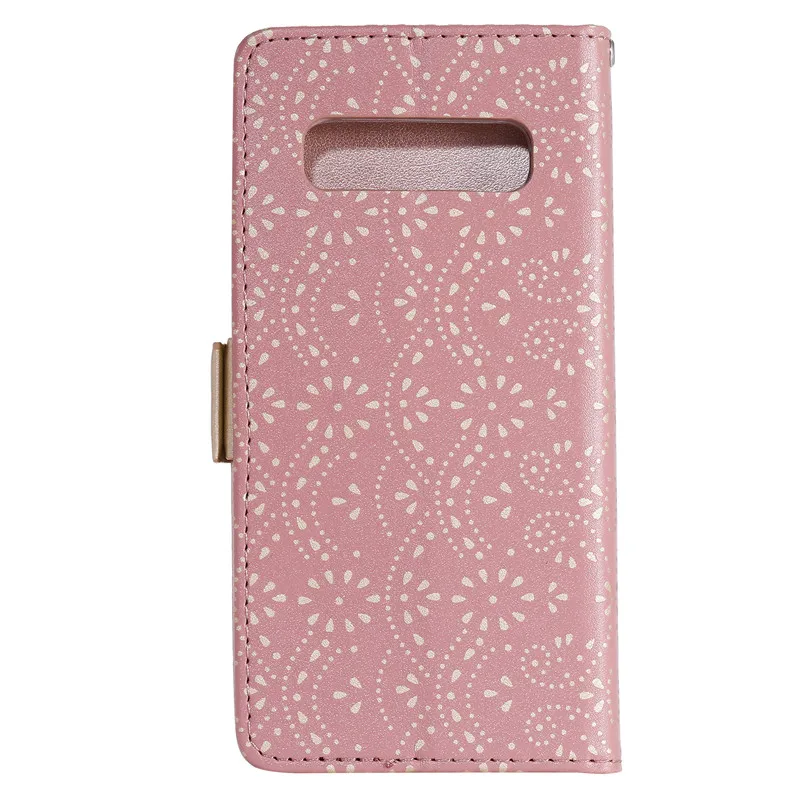 Coque S8 S9 S10 J4 J6 плюс A40 A50 A70 S7Edge пара простой кожаный откидной Чехол Кошелек с