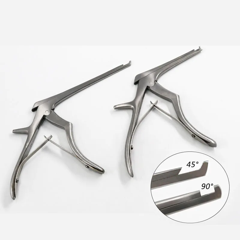 Ophthalmology rongeurs stainless steel surgical tools ear, nose and throat breast instruments mastoid rongeur push plate gun