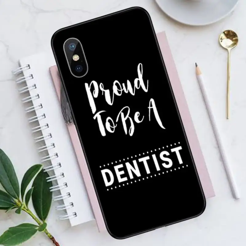 

Dentist Dental Crowned Teeth Phone Cases for iPhone 11 12 pro XS MAX 8 7 6 6S Plus X 5S SE 2020 XR funda coque