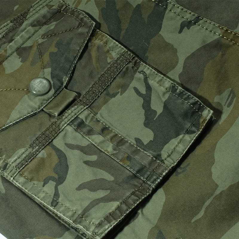 

2020 Brand Men's Casual Camouflage Loose Cargo Shorts Men Large Size Multi-pocket Military Tactical Short Pants Male Overalls