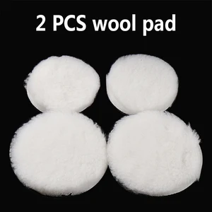 Mayitr 2 шт.лот шерстяные колодки восковая Полировочная полировальная колодка 100125180 мм колесные автомобильные полировочные колодки Уход за автомобильной краской 457 дюймов