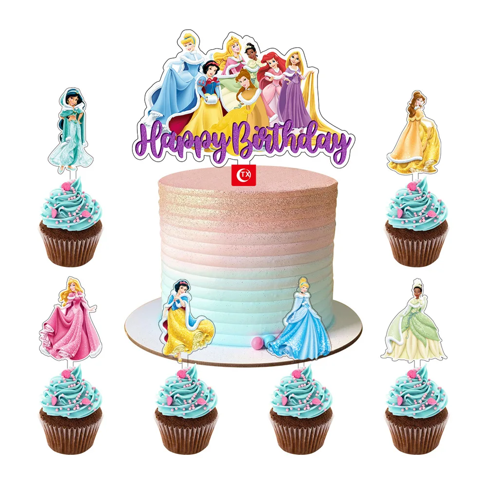 7 шт. украшения для торта Холодное сердце | Дом и сад