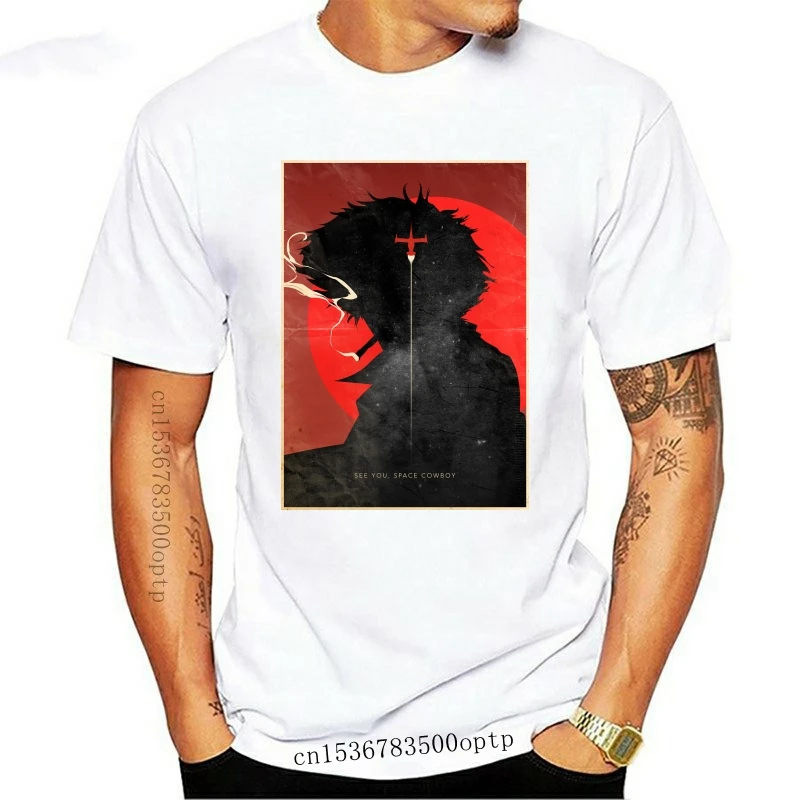 

Новая футболка Cowboy Bebop, мужская и женская хлопковая футболка