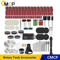 cmcp rotary tool accessories for sanding polishing grinding tool abrasive tools wood metal engraving for dremel accessories