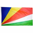 Xuthus Бесплатная доставка 90*150 см 5*3 фута Сейшельский флаг полиэстер флаг для наружного и внутреннего размещения украшение