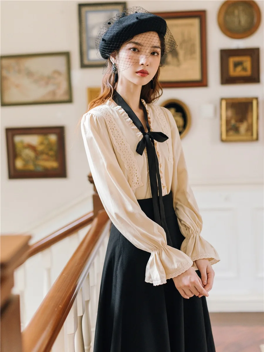 2020 Новая модная женская одежда осень и зима рубашка + юбка Женский комплект 2 шт. |