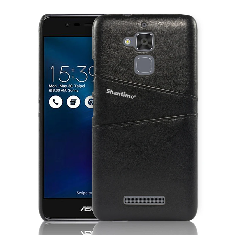 BLACK Роскошный чехол-кошелек из искусственной кожи для Asus Zenfone 3 Max ZC520TL, сумка для телефона, чехол для Asus Zenfone 3 Max 5,", Чехол с отделениями для визиток - Цвет: BLACK