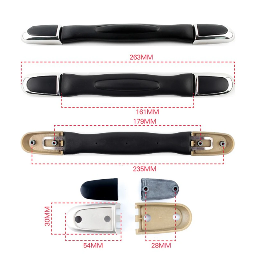 Сменный Чехол для чемодана чехол с ручкой и гибким запасным ремешком-идеальная