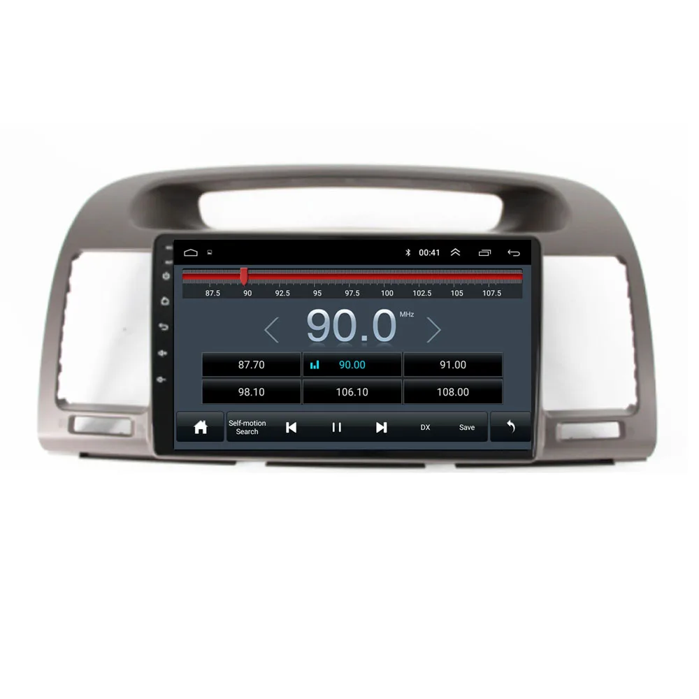 Мультимедийный проигрыватель для Toyota Camry Android 10 1/9/8.1 4G LTE 2002 2003 2004 2005 2006 стерео DVD