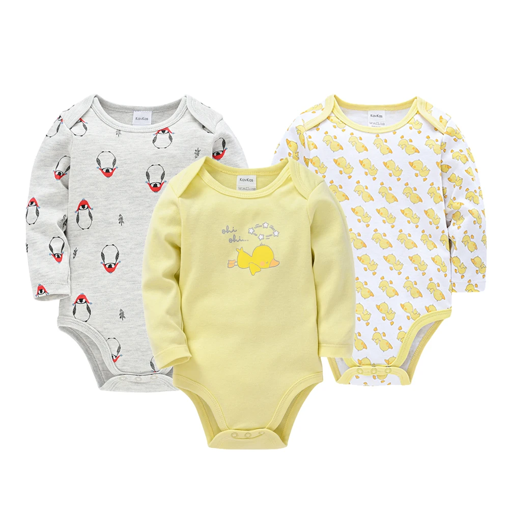 

Kavkas 3 6 PCS/SET Unicorn Design Newborn Girl Clothes Set 100% Cotton Soft Long Sleeve O-neck Autumn Spring Boy Bodysuit