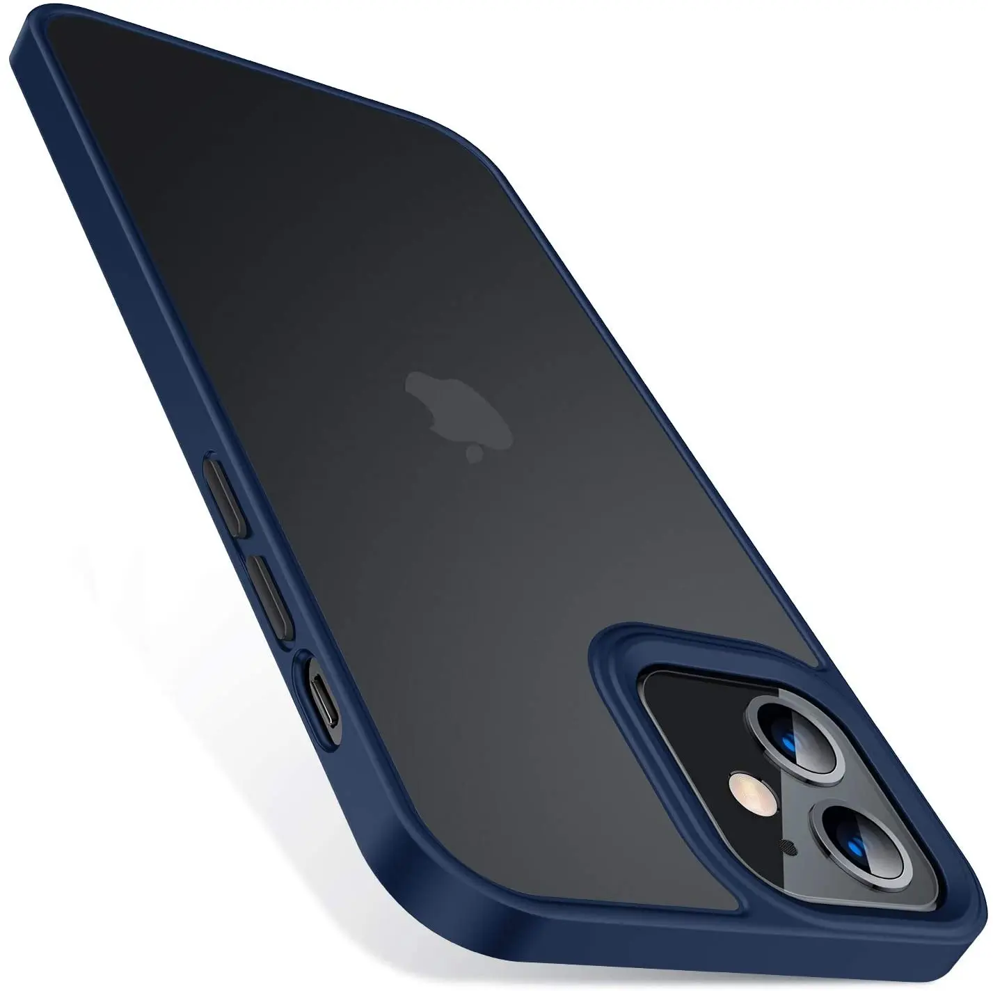 

TORRAS Shockproof Compatible for iPhone 12 Case/Compatible for iPhone 12 Pro Case, [Military Grade Drop Tested] Translucent