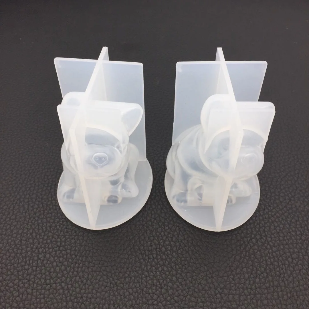 

1Pc 3D French Bulldog Epoxy Silicone Mold Diy Crafts Decorations Car Decoration Accessories Home Ornaments