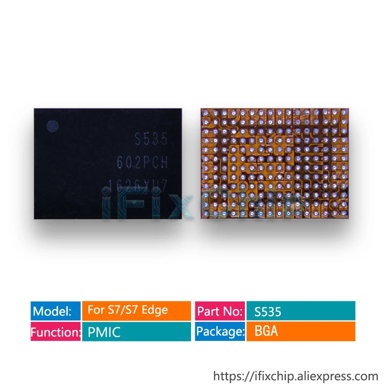 2 шт./лот S535 big power PM IC для Sumsung S7/S7 Edge G930FD G935S основной чип источника питания PMIC |