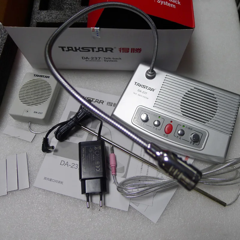 Система разговора горячая Распродажа TAKSTAR DA 237 полностью дуплексное переговорное