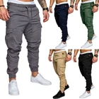 Штаны в стиле хип-хоп штаны-шаровары джоггеры Штаны 2020 новые мужские брюки мужские джоггеры одноцветное с несколькими карманами, Штаны впитывает пот и Штаны M-5XL