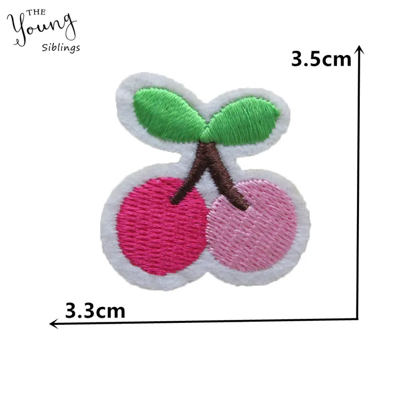 Модные патчи с вышивкой в виде любящего сердца и цветка для одежды аксессуары