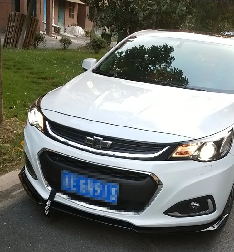 Защитный диффузор для переднего бампера Chevrolet Malibu 2016 2017 2018 комплект бамперов