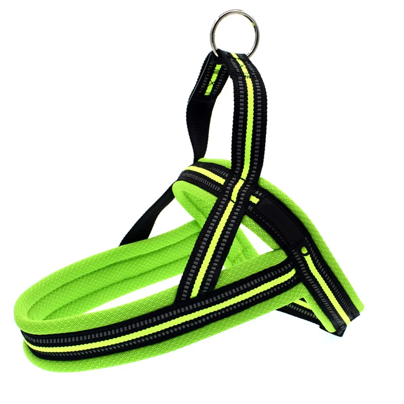 Поводок для собак с тяговым ремнем ошейник светоотражающий Регулируемый