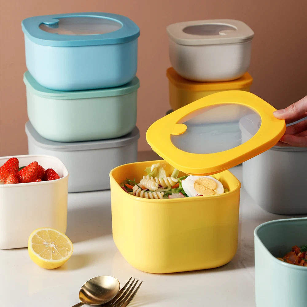 

Кухонный Контейнер для хранения еды, закусок, милый Контейнер карамельного цвета, коробка для хранения орехов и фруктов, органайзер для хол...