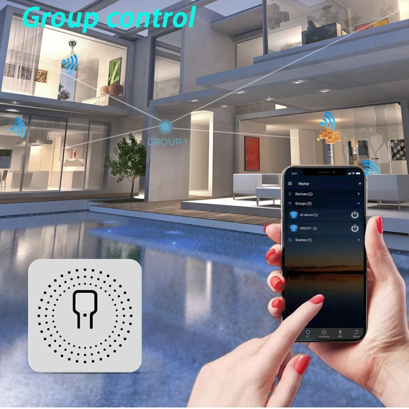 

16A 10A Tuya ZigBee Smart Switch Breaker Module 110V 220V \Supports 2 Way APP Voice Relay Timer Google Home Alexa Smart Life APP